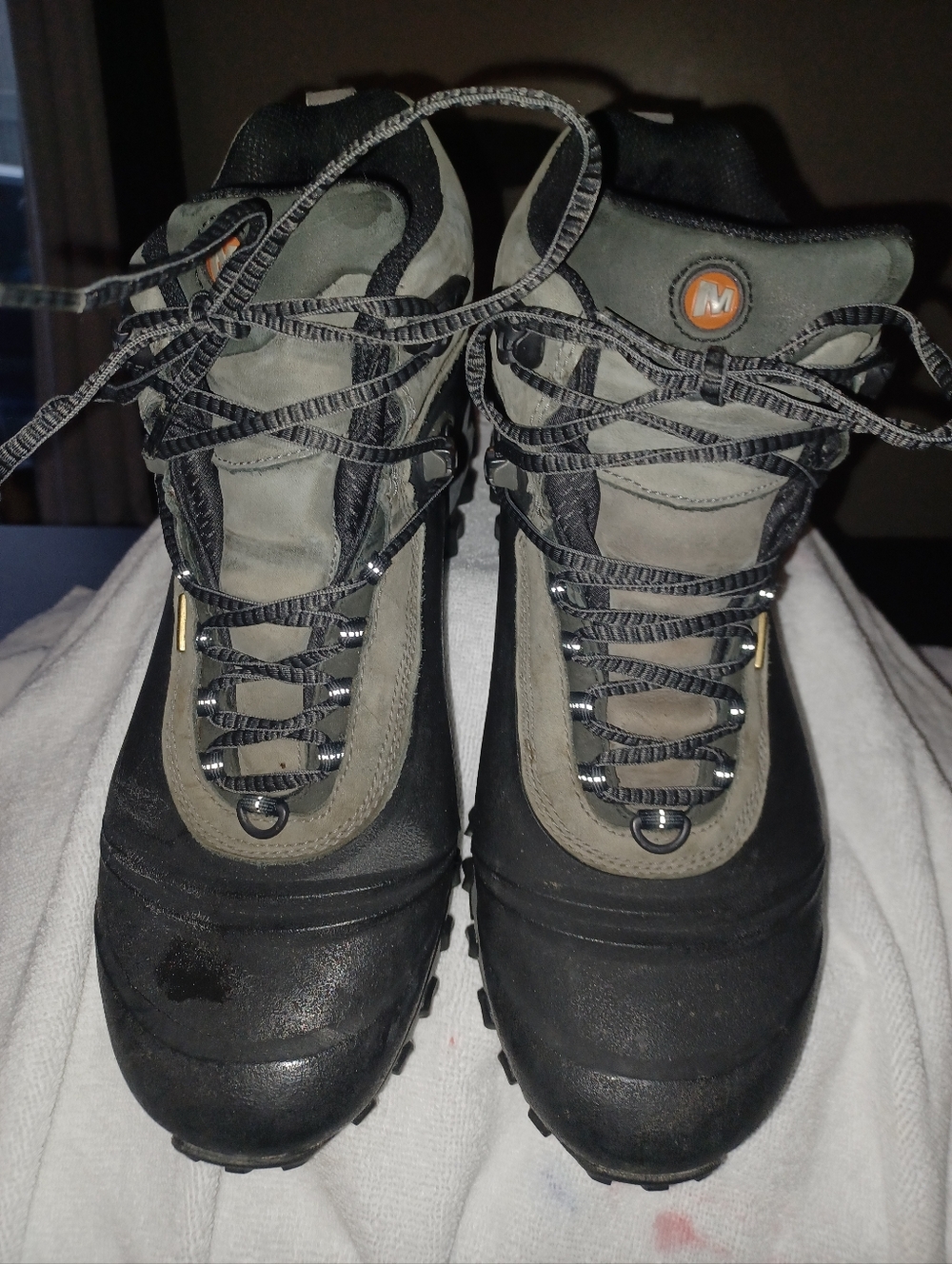 Merrell Thermo 6 200g Insulated Waterproof  Mens Hiking Boots Size 12 Like New